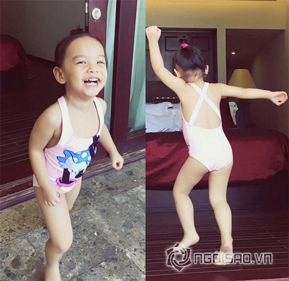 nhóc tì nhà sao Việt diện đồ bơi 13