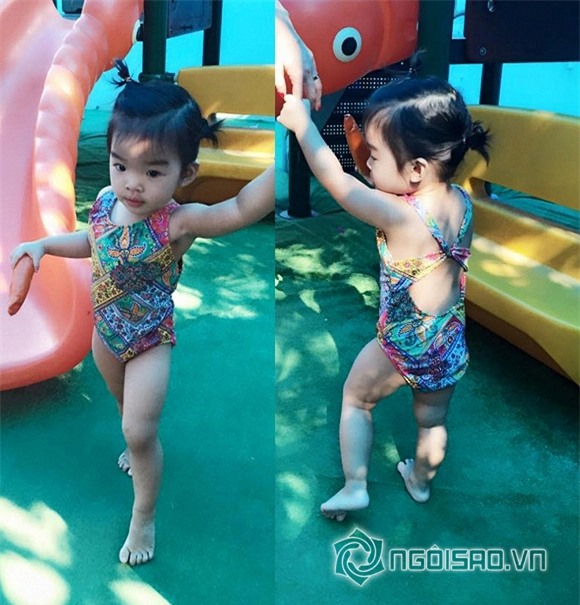 nhóc tì nhà sao Việt diện đồ bơi 12