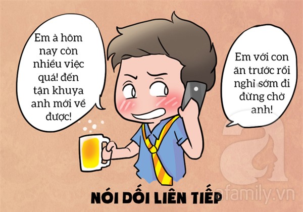 Hành động có hại cho hôn nhân.