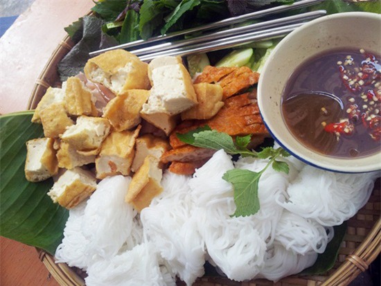 bún đậu mắm tôm