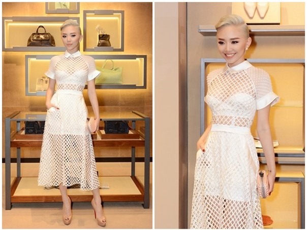 8 bộ cánh tông trắng đẳng cấp nhất thảm đỏ Vbiz hè 2015