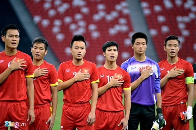 Không thể đi đến cái đích cuối cùng nhưng các cầu thủ U23 Việt Nam vẫn gây ấn tượng mạnh với truyền thông khu vực. Ảnh: Hoàng Hà