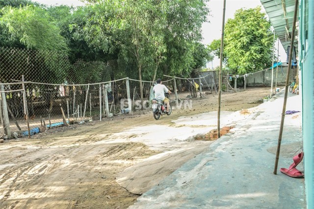 Phùng Ngọc cư trú ở một khu trọ nghèo gồm 5,6 hộ dân.