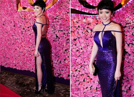 Váy khoét ngực: Chiêu khoe khéo vòng một của sao