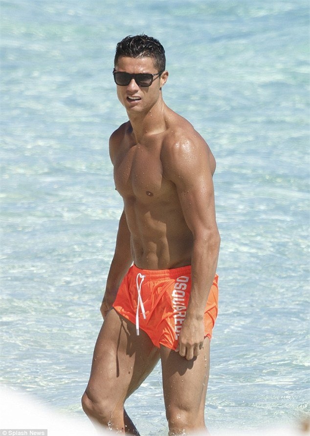 Ronaldo, quý tử, CR7, Real, bồ, Irina Shayk