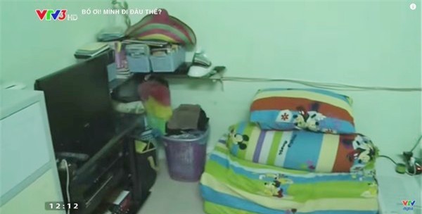 Căn nhà thuê của Hùng Thuận khá giản dị và không có nhiều đồ giá trị. Ảnh: Booiminhdidauthe.