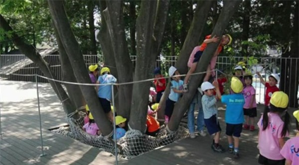 Nhật Bản, mầm non, trò chơi, lạ, sáng tạo, thiên nhiên, trẻ con