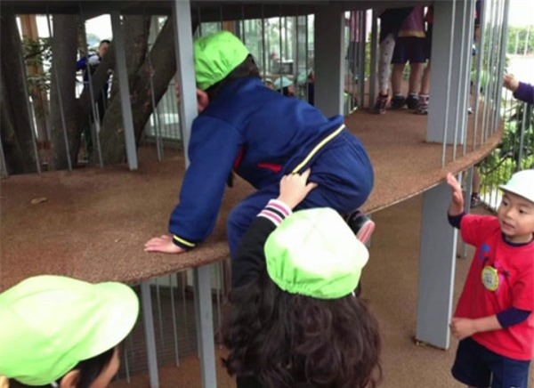 Nhật Bản, mầm non, trò chơi, lạ, sáng tạo, thiên nhiên, trẻ con