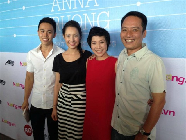 Anna Trương từng giới thiệu bạn trai với công chúng trong lần ra mắt album đầu tiên.