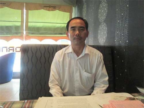 Ông Tân một mực cho rằng mình bị