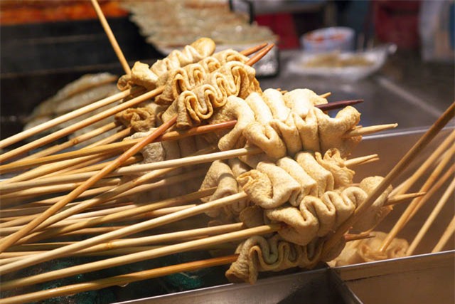 quà vặt, món ăn Hàn Quốc, ẩm thực đường phố