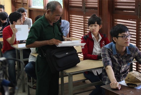 Thi sinh, 60 tuổi, dự thi ĐH, Bà Rịa- Vũng Tàu