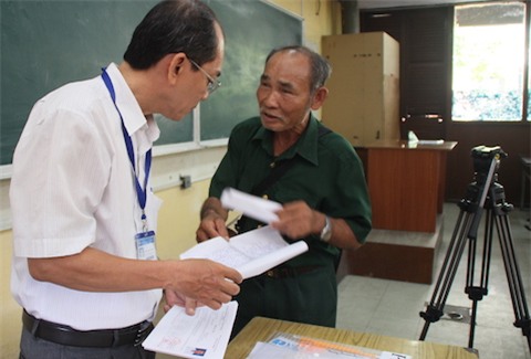 Thi sinh, 60 tuổi, dự thi ĐH, Bà Rịa- Vũng Tàu