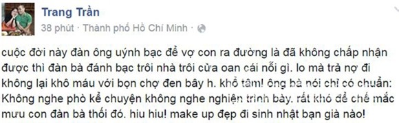 Trang Trần lên tiếng 11