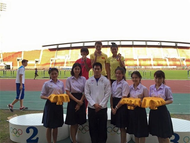 Nguyễn Thị Oanh cải thiện đáng kể thành tích ở nội dung 100 m so với SEA Games 28. 