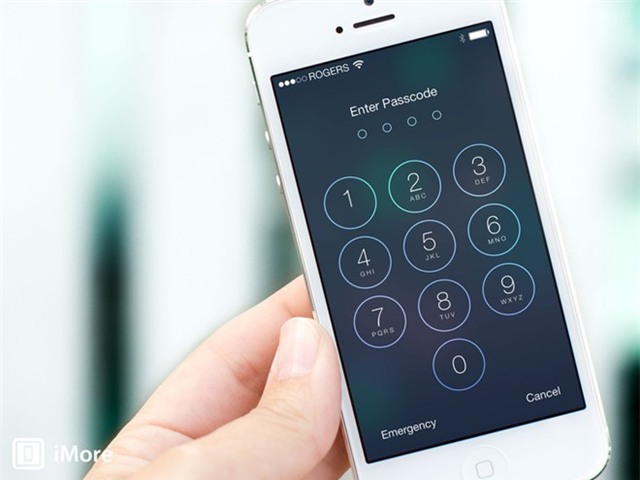 Nên cài mật khẩu bảo vệ cho iPhone để bảo đảm tính riêng tư. Ảnh: iMore.