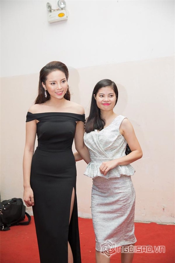 Hoa hậu Kỳ Duyên lộ bụng mỡ khi diện váy bó sát 7