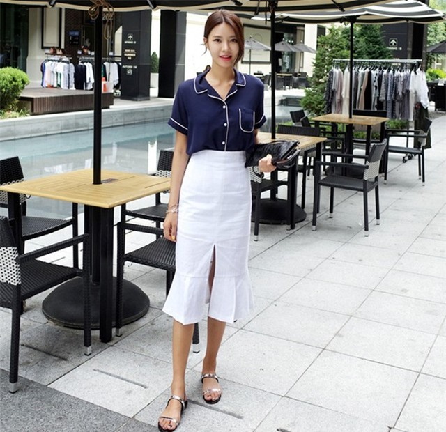 7 kiểu váy thu được lòng hot girl xứ Hàn