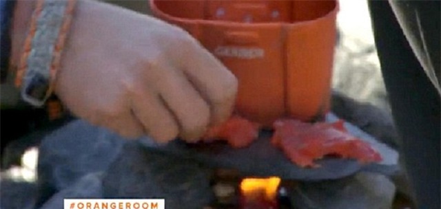 Obama ăn cá thừa của gấu trong thử thách sinh tồn