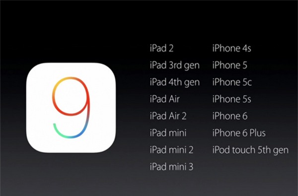 iOS 9, Apple
