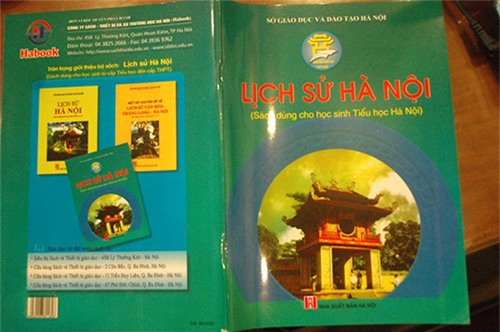 Sách Lịch sử cho trẻ tiểu học Hà Nội sai chính tả là sách lậu - 2