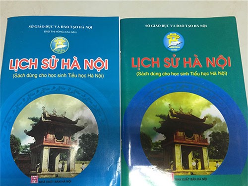 Sách Lịch sử cho trẻ tiểu học Hà Nội sai chính tả là sách lậu - 3