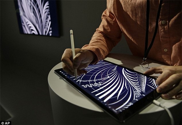 Apple, iPad Pro, Pencil, bút cảm ứng,