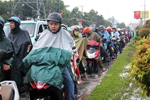 ngập, TPHCM, ùn tắc