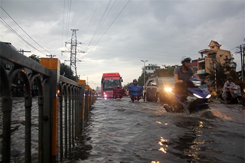 ngập, TPHCM, ùn tắc