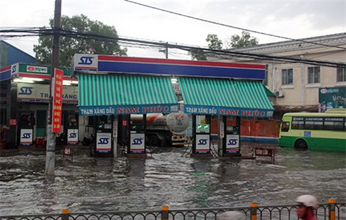 ngập, TPHCM, ùn tắc