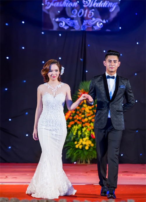 Đan Lê hai con vẫn hút hồn khi làm cô dâu - 6