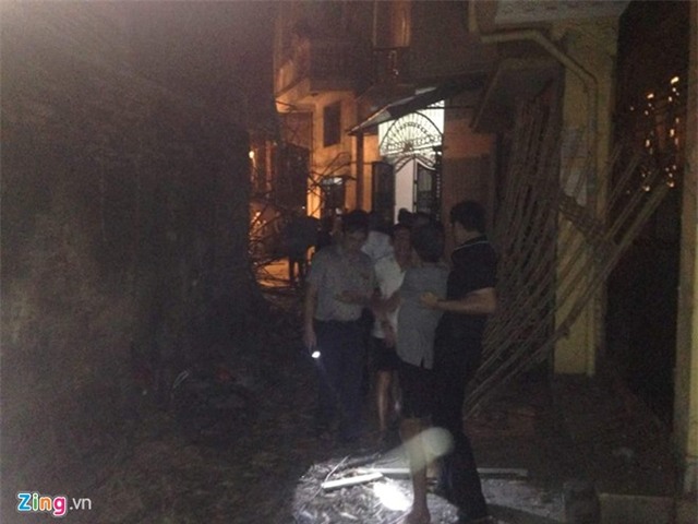 Tướng Chung tới hiện trường vụ nổ 1 người chết