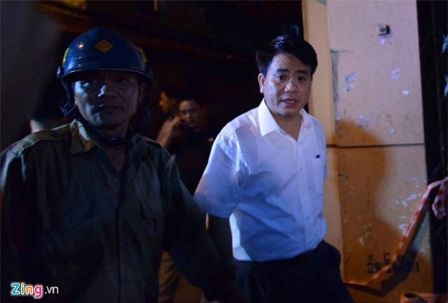 Tướng Chung tới hiện trường vụ nổ 1 người chết