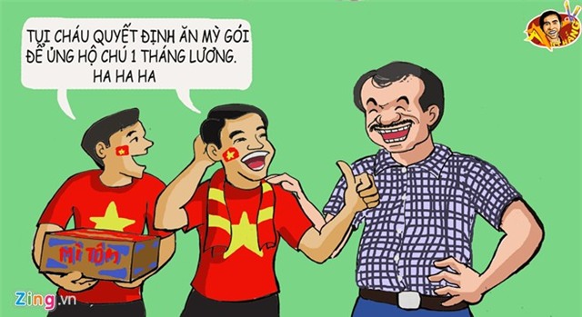 Hí họa: CĐV khuyên ông Miura sang châu Phi làm HLV