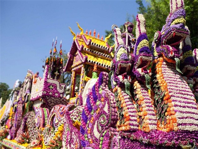 Chiang Mai được mệnh danh là “Bông hồng miền Bắc”, với lễ hội hoa được tổ chức vào tuần đầu tiên của tháng 1.