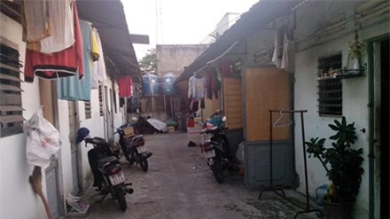 Một khu trọ sinh viên ở đường Bến Bình Đông, quận 8, TPHCM. Ảnh: Hữu Huy.