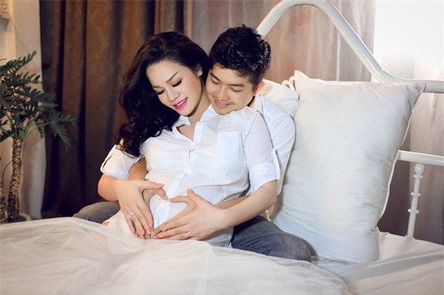 Nhật Kim Anh và ông xã.