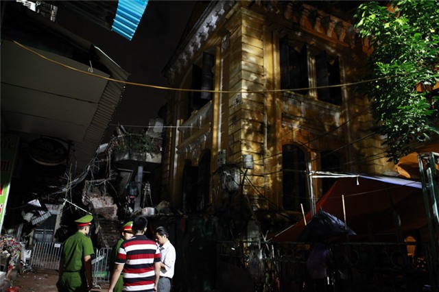 biệt thự cổ, sập, Hà Nội