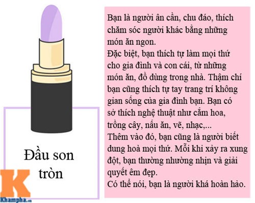 'Bắt bài' tính cách của nàng qua hình dáng đầu thỏi son - 4