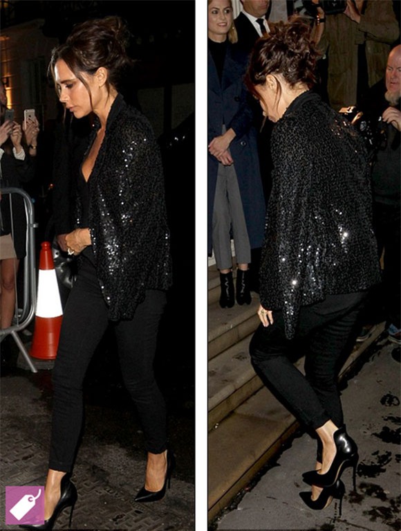 Vợ chồng Becks đi dự tiệc 2