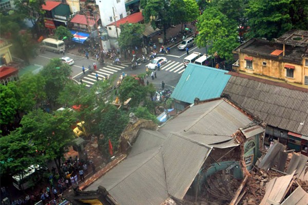 Tổng công ty đường sắt, hồ sơ, nhà cổ bị sập, Hà Nội