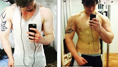 chang trai 19 tuoi dot tu vi muon co bap nhu the rock hinh anh 5