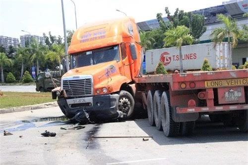 tai nạn giao thông, xe container