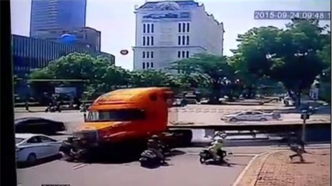 tai nạn giao thông, xe container