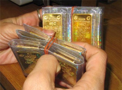 Giá vàng giảm gần 200.000 đồng/lượng trong tuần này.