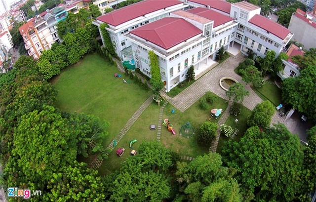 Những trường học đẹp ở Hà Nội nhìn từ trên cao