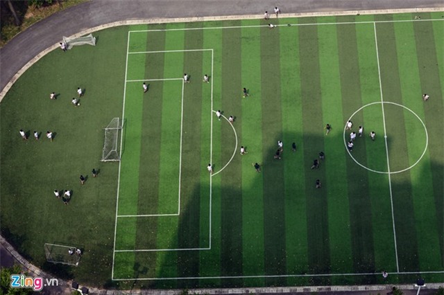 Những trường học đẹp ở Hà Nội nhìn từ trên cao