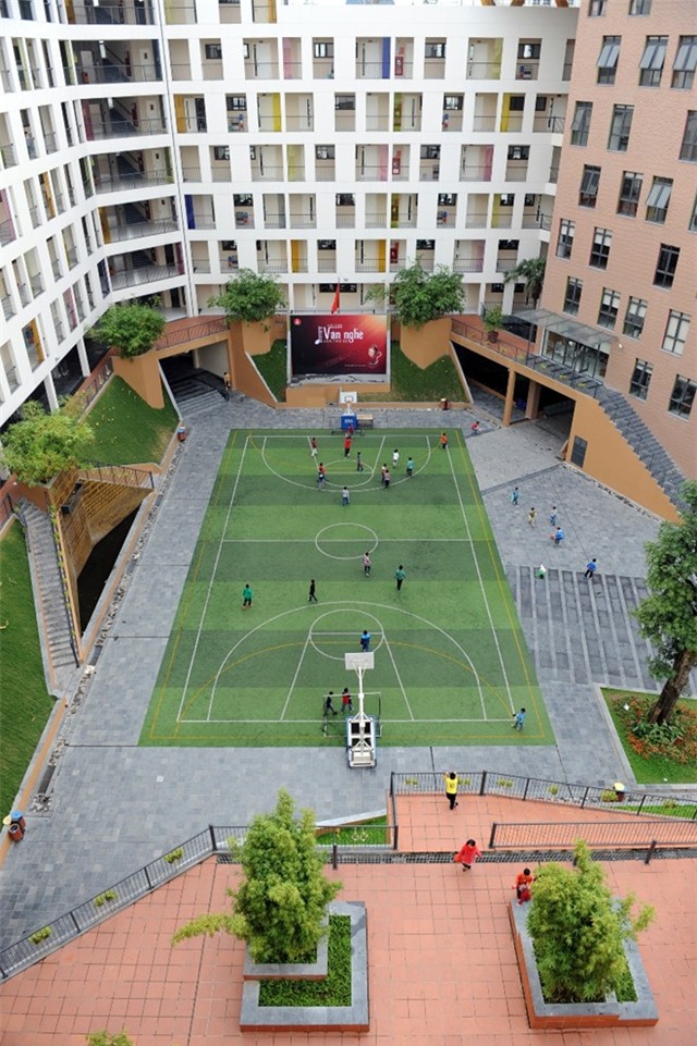 Những trường học đẹp ở Hà Nội nhìn từ trên cao