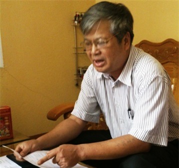 Thầy Lê Văn Vượng - Hiệu trưởng Trường THCS thị trấn Vạn Hà bị kỷ luật bằng hình thức khiển trách