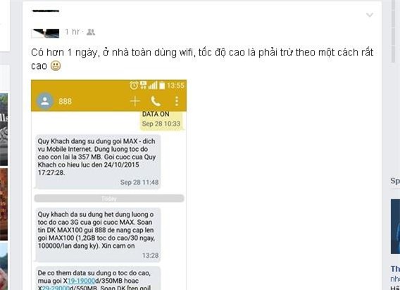 facebook, dung lượng, 3G, bất thường, video, tự động